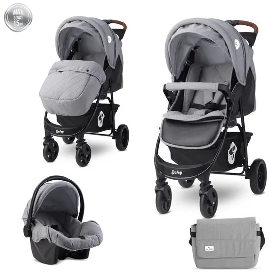 Детска лятна количка DAISY SET LORELLI - Cool GREY