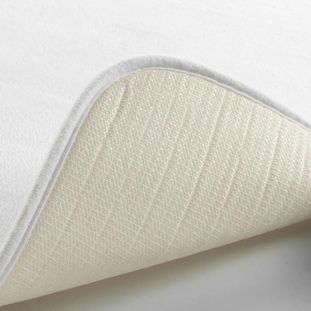 Бял килим за баня WC 45x45 cm Vitamine – douceur d'intérieur