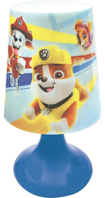 Детска нощна лампа Lexibook MLT10PA Paw Patrol, Променяща се светлина, С Батерии, ON/OFF, Многоцветен