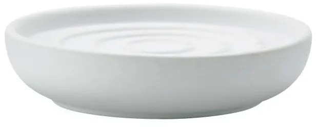 Бяла керамична чиния за сапун Nova - Zone