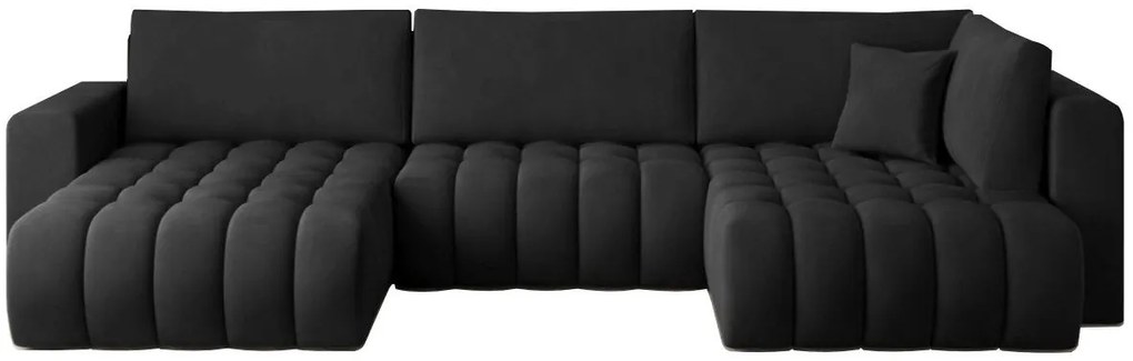 Ъглов диван Bonita-Anthracite-Left