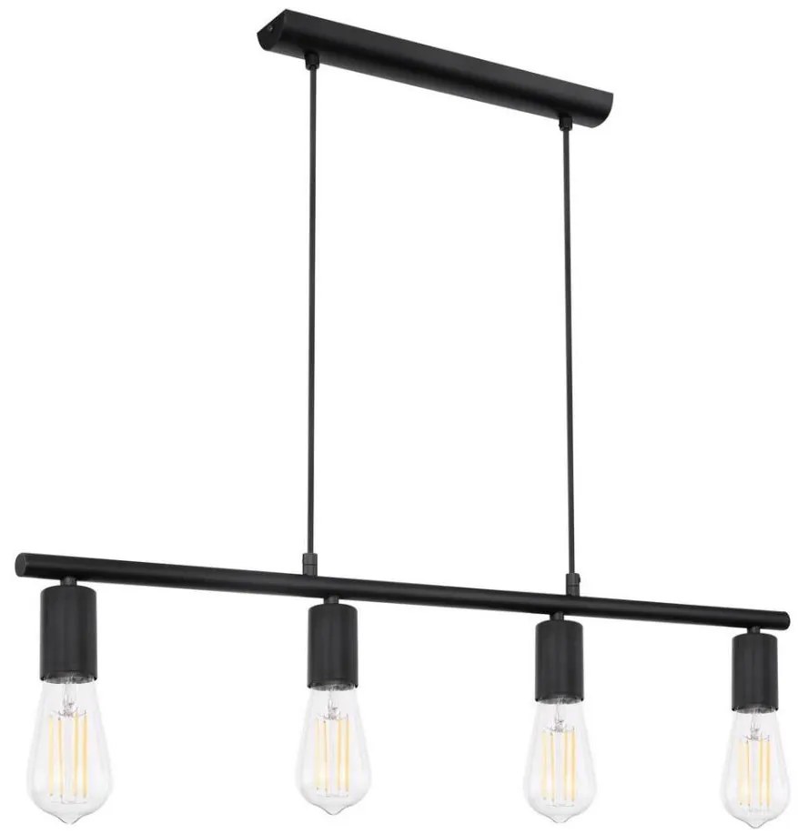 Globo 54008-4H - Полилей на въже MARTHA 4xE27/60W/230V