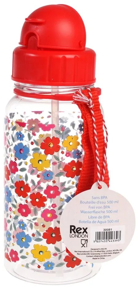 Червена тританова детска бутилка 500 ml Tilde – Rex London