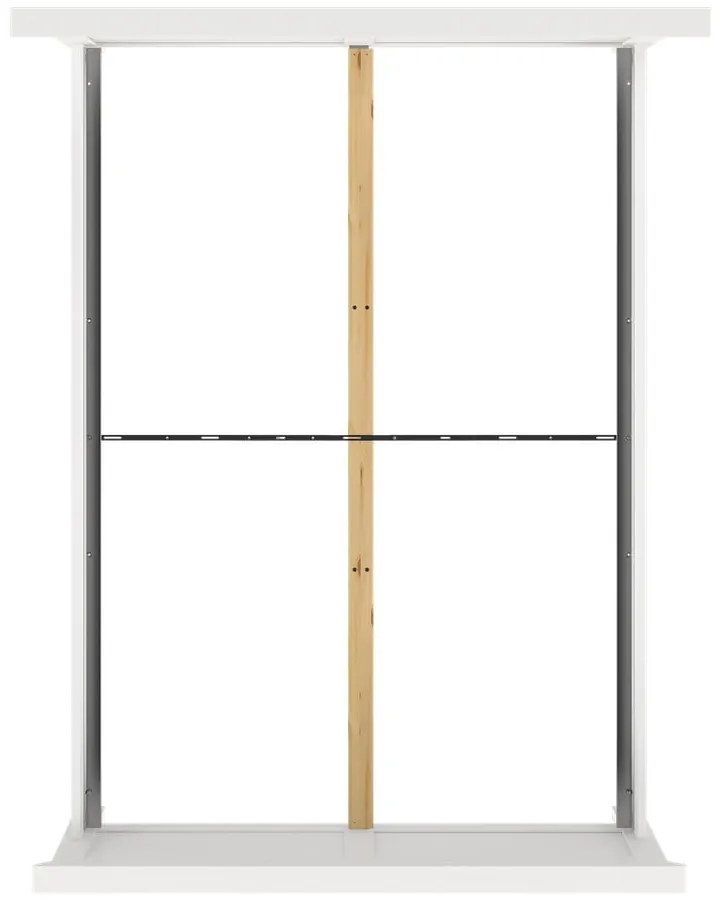 Бяло двойно легло 140x200 cm Paris – Tvilum