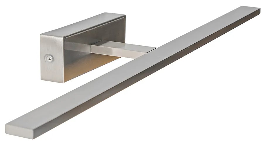 Стенна лампа от стомана 62 см с LED IP44 - Jerre