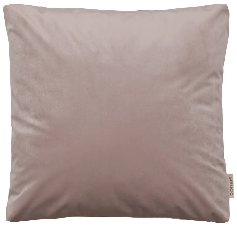Старорозова калъфка за възглавница с кадифен ефект , 45 x 45 cm - Blomus