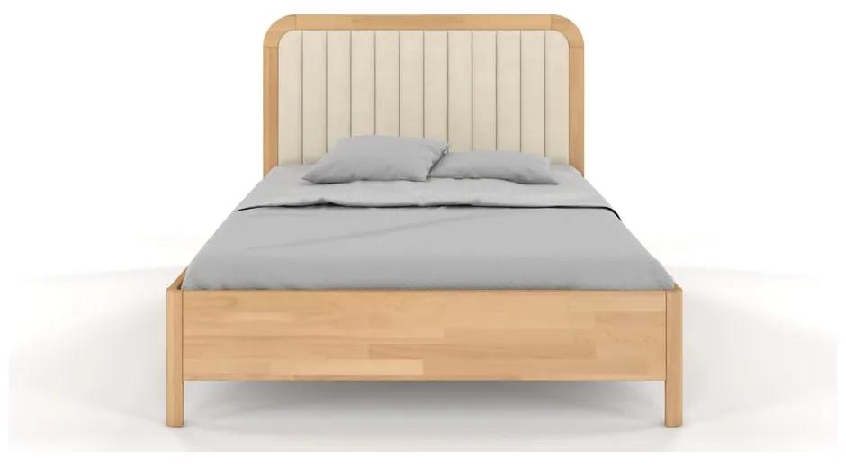 Леко двойно легло от естествена букова дървесина , 140 x 200 cm Visby Modena - Skandica