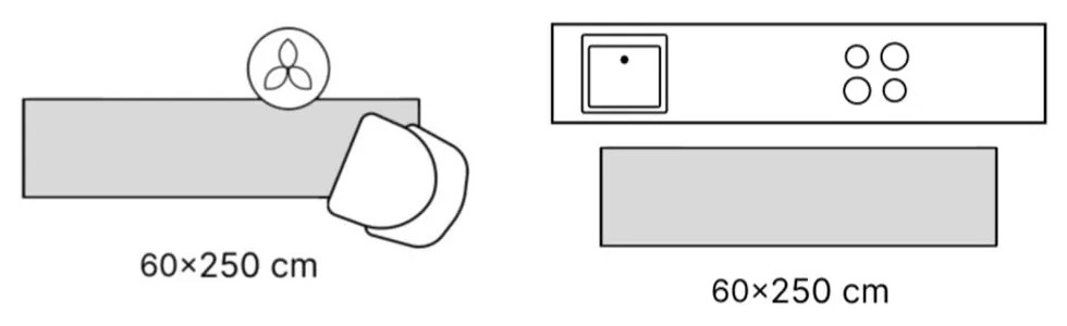 Зелена ръчно изработена вълнена пътека 60x230 cm Bryony Shaped Floral – Flair Rugs