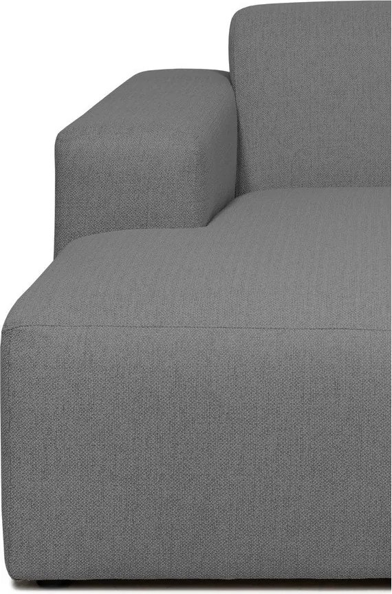 Сив модул за диван (ляв ъгъл) Roxy - Scandic