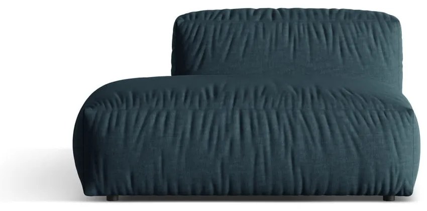 Тъмносин модул за диван (ляв ъгъл) Martina – Micadoni Home