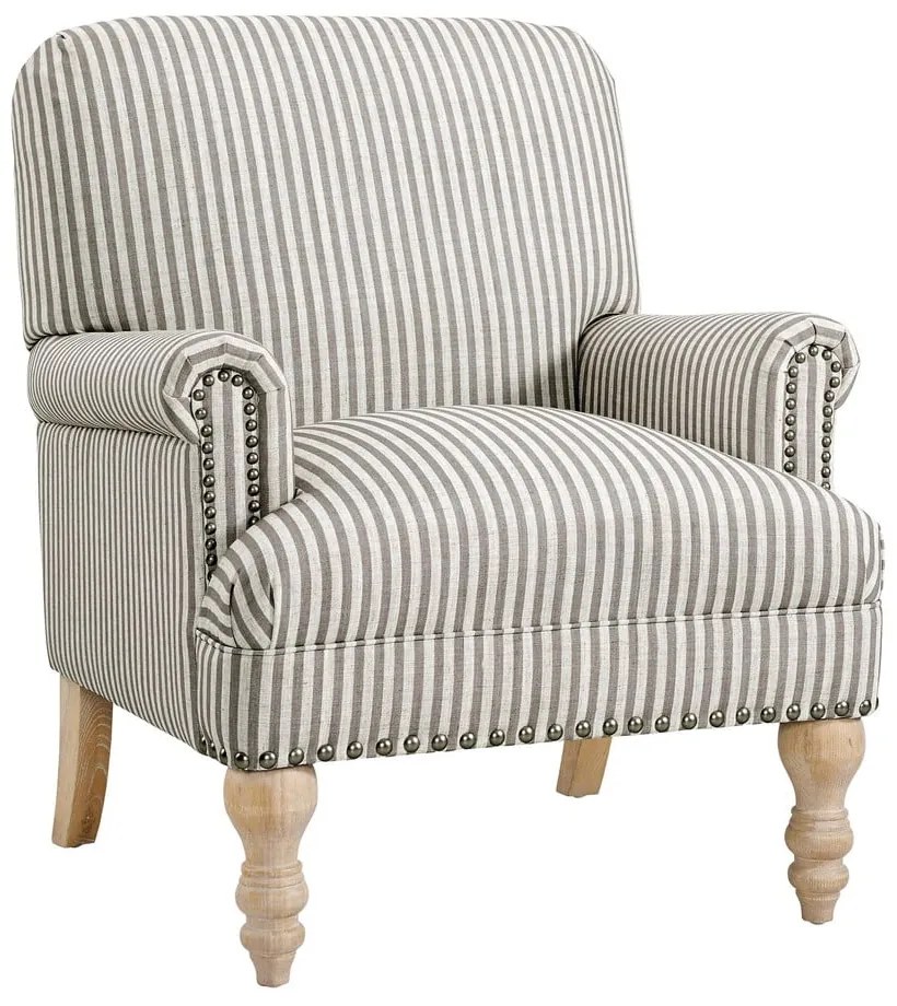 Бежово ленено кресло Jaya – Støraa