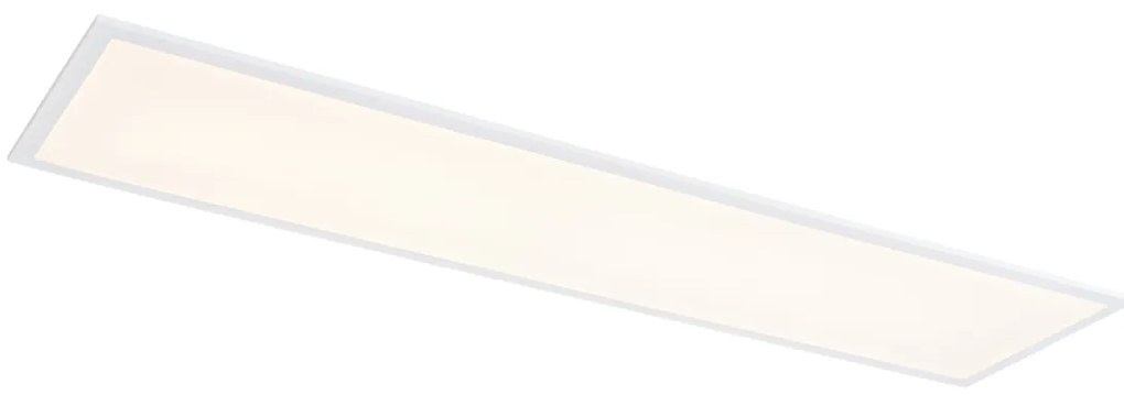 Вграден LED панел бял правоъгълен вкл. LED 3000K - 6500K с DIP превключвател - Seagal