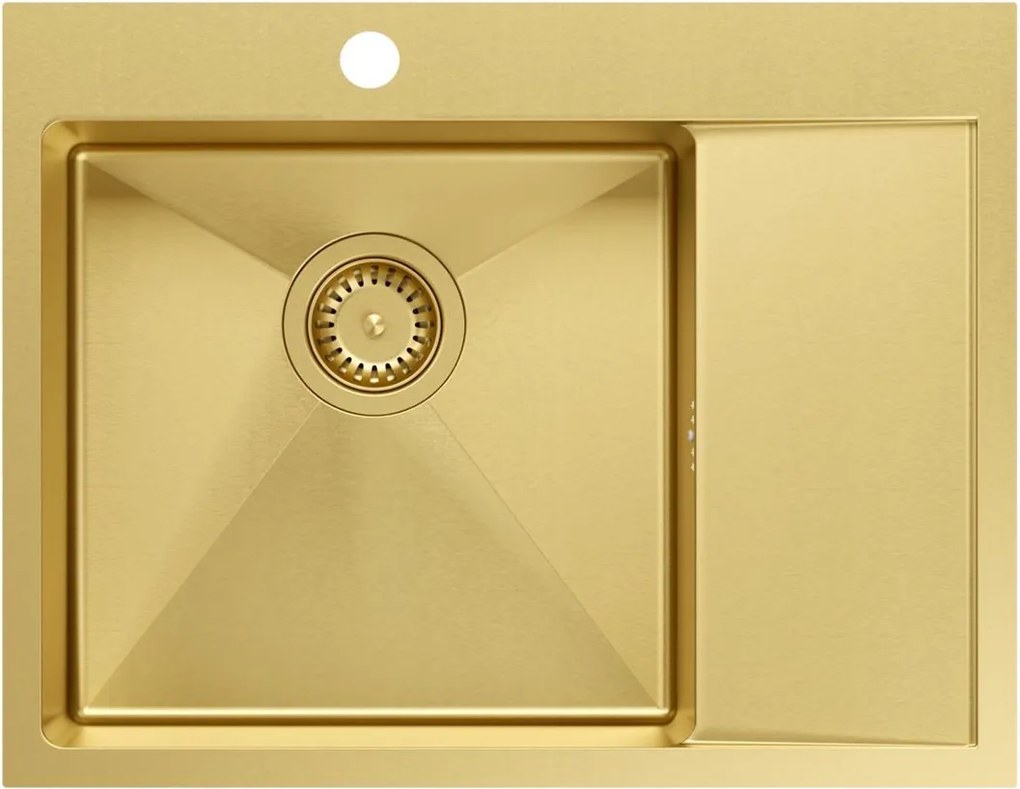 Стоманена мивка RUSSEL 116 Gold