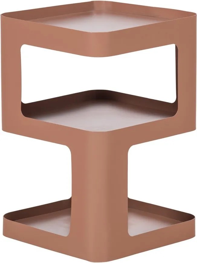 Метална странична масичка 35x35 cm Riv – WOOOD