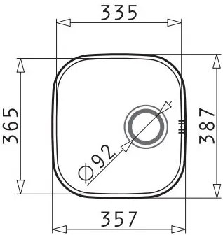 Измийте Pyramis IRIS 1B-34X40