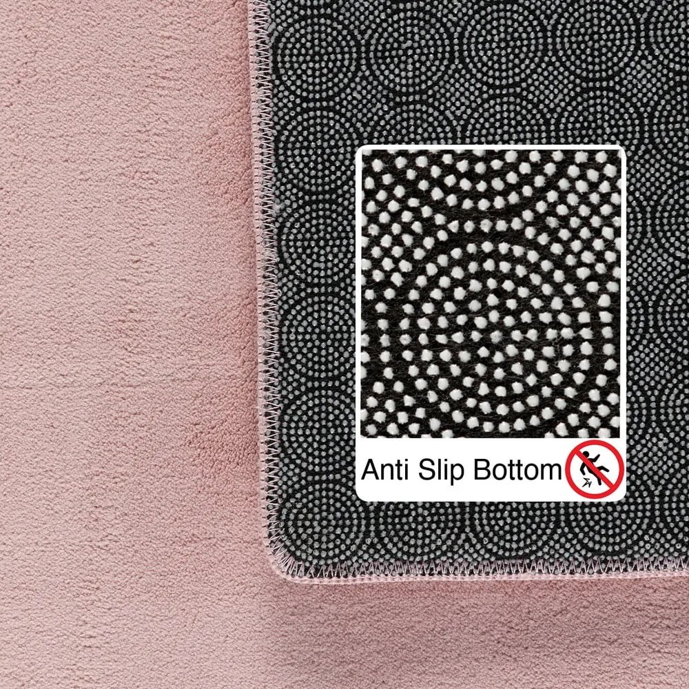 Розова пътека подходяща за пране 80x250 cm Sky – Ayyildiz Carpets