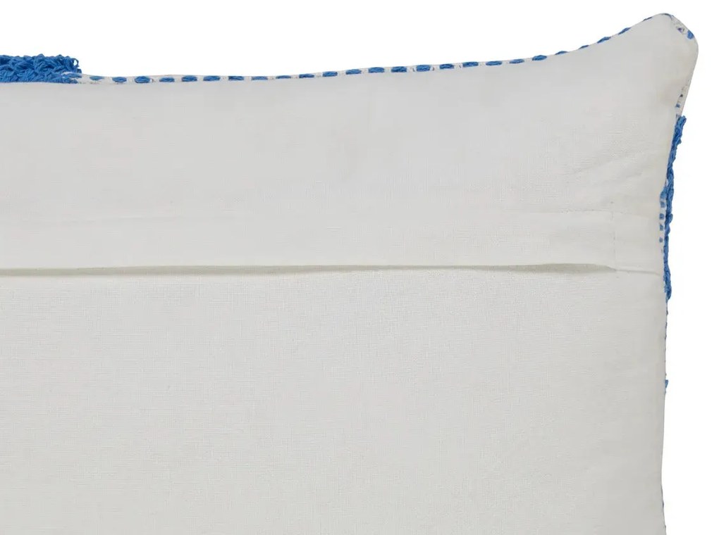 Декоративна възглавница atmosphera Poppy, 38x58 cm - Син