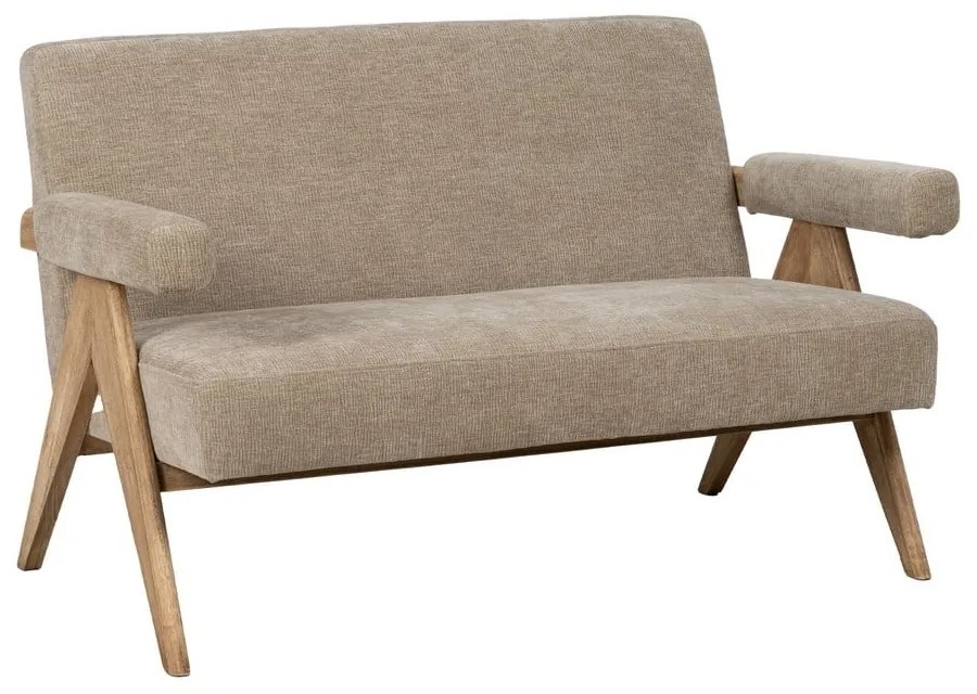 Бежов шенилов диван 134 cm Rest – Ixia