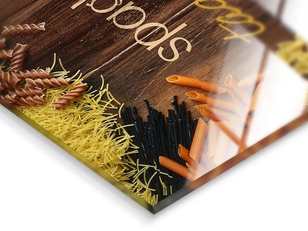 Картина върху стъкло 30x30 cm Pasta – Styler