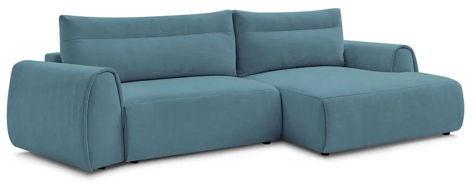 Син ъглов диван Aden – Bobochic Paris