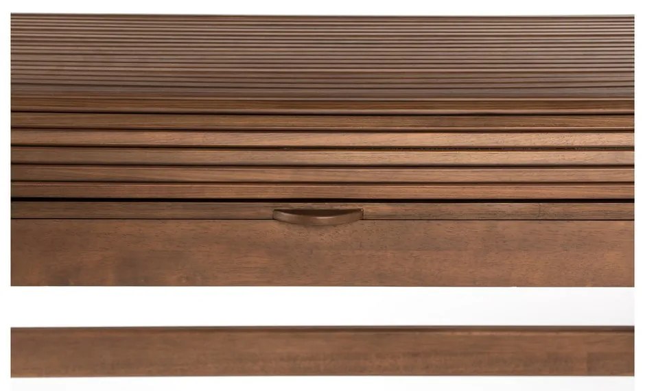 Кафяво писалище с изтеглящ се плот Barbier - Zuiver