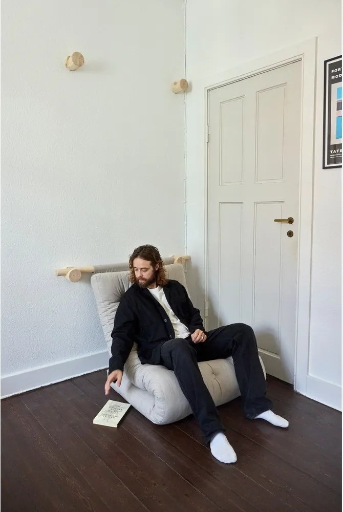 Тъмнозелено кресло от рипсено кадифе Hooked – Karup Design