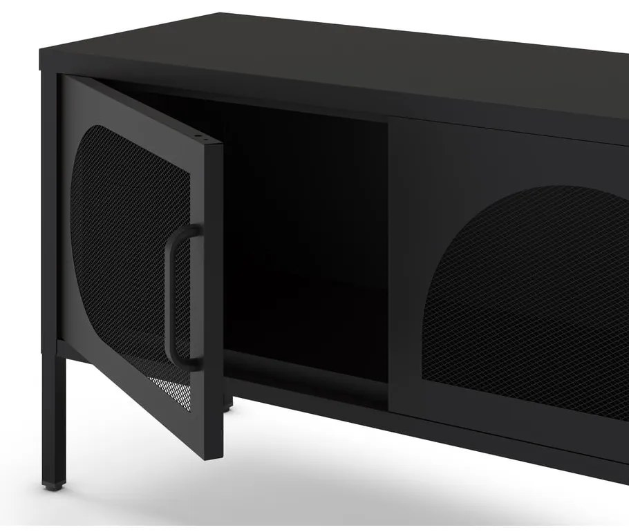 Черна маса за телевизор 180x50 cm Tayra – Marckeric