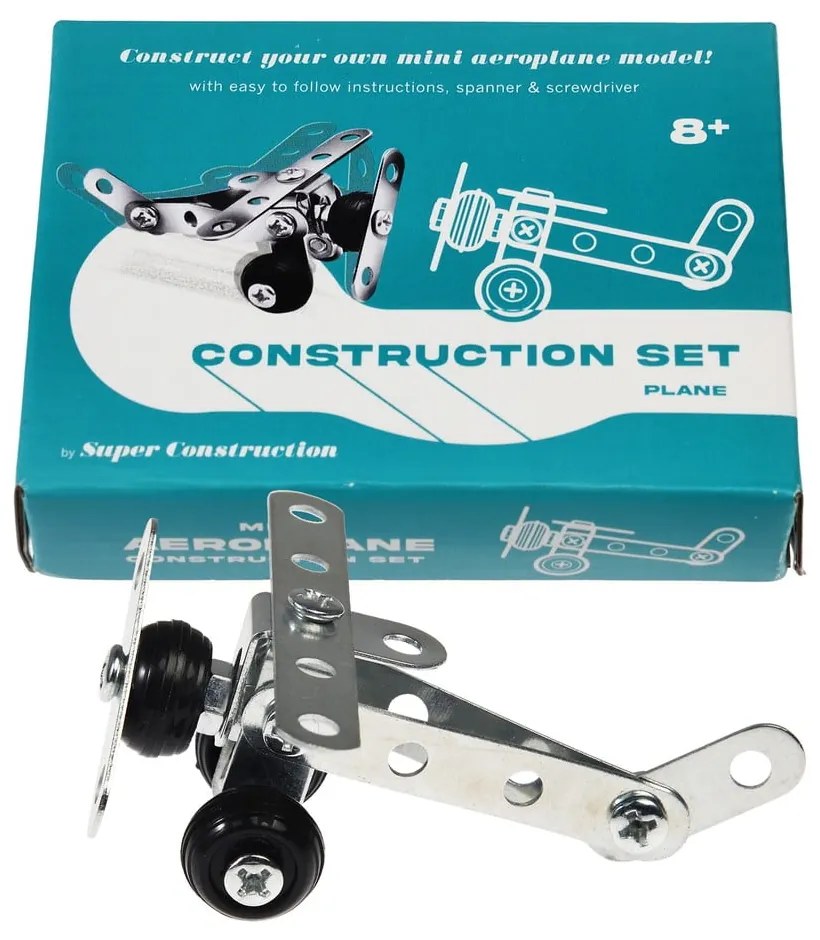 Метална строителна играчка Aeroplane – Rex London