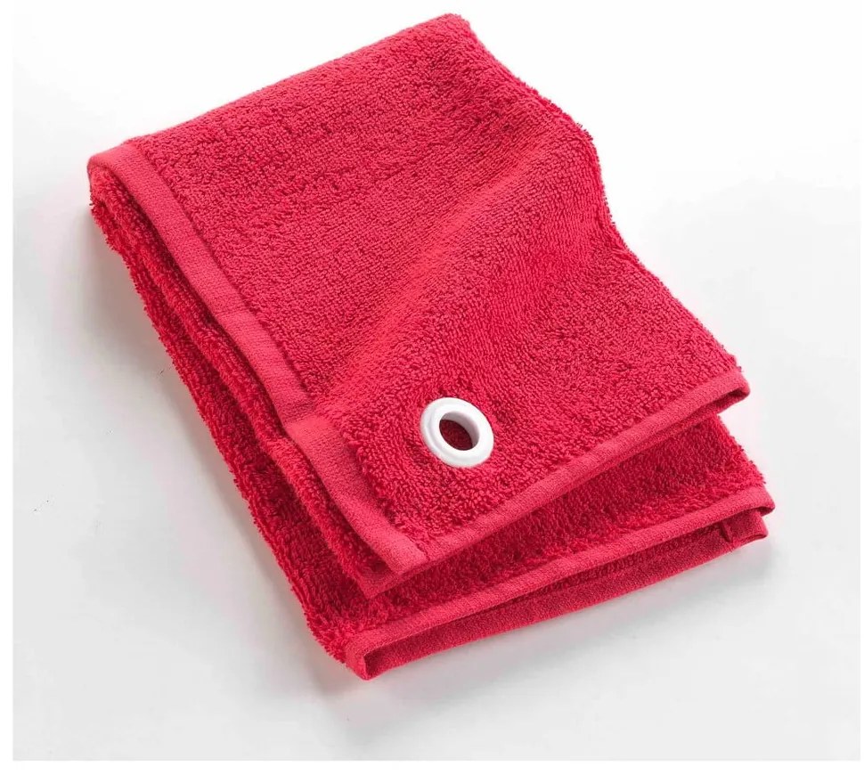 Червена памучна кърпа от тери 50x50 cm Cuistot – douceur d'intérieur