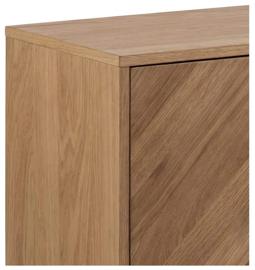 Нисък скрин от дъб 150x71 cm Brighton - Actona