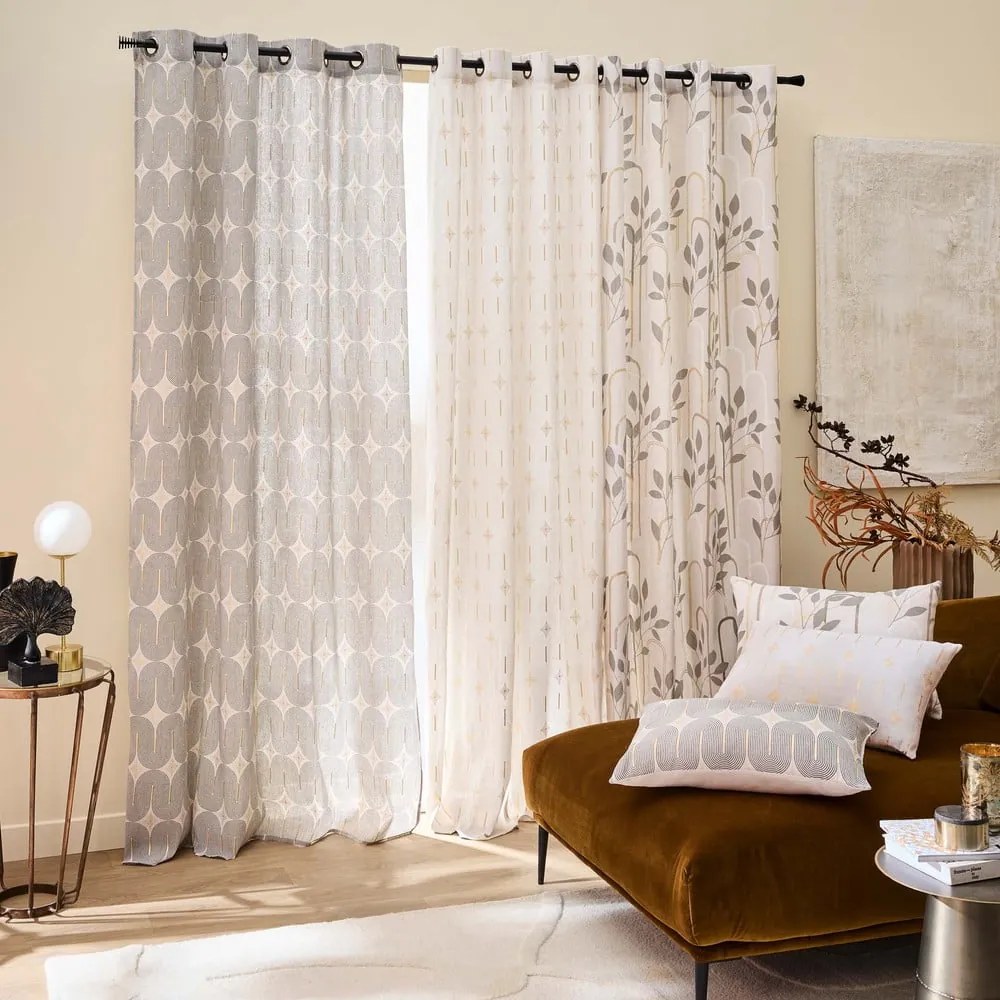 Бежово перде 140x280 cm Ondine – douceur d'intérieur