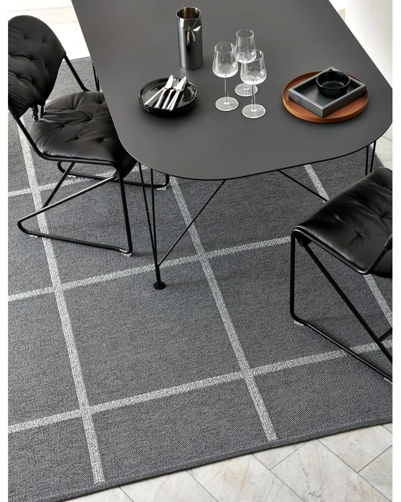 Антрацитна пътека за открито и закрито 70x150 cm Ada Granit – Pappelina