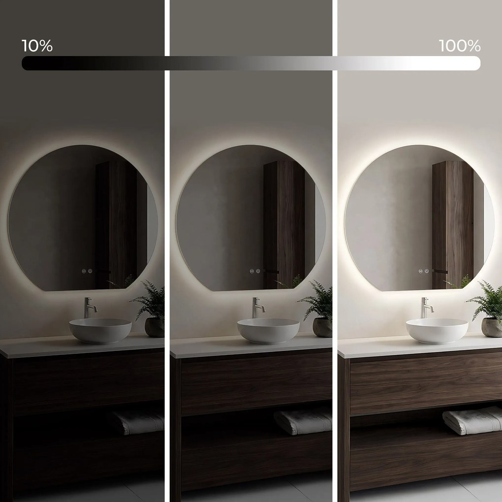 Огледало LED 100cm Fabio