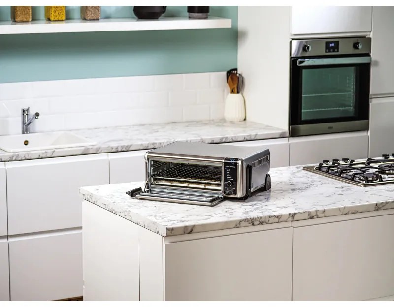 Мултифункционална фурна 8в1 Ninja SP101EU Foodi, 2400W, 10L, Air fry/Roast/Bake/Toast, Компактна, Инокс