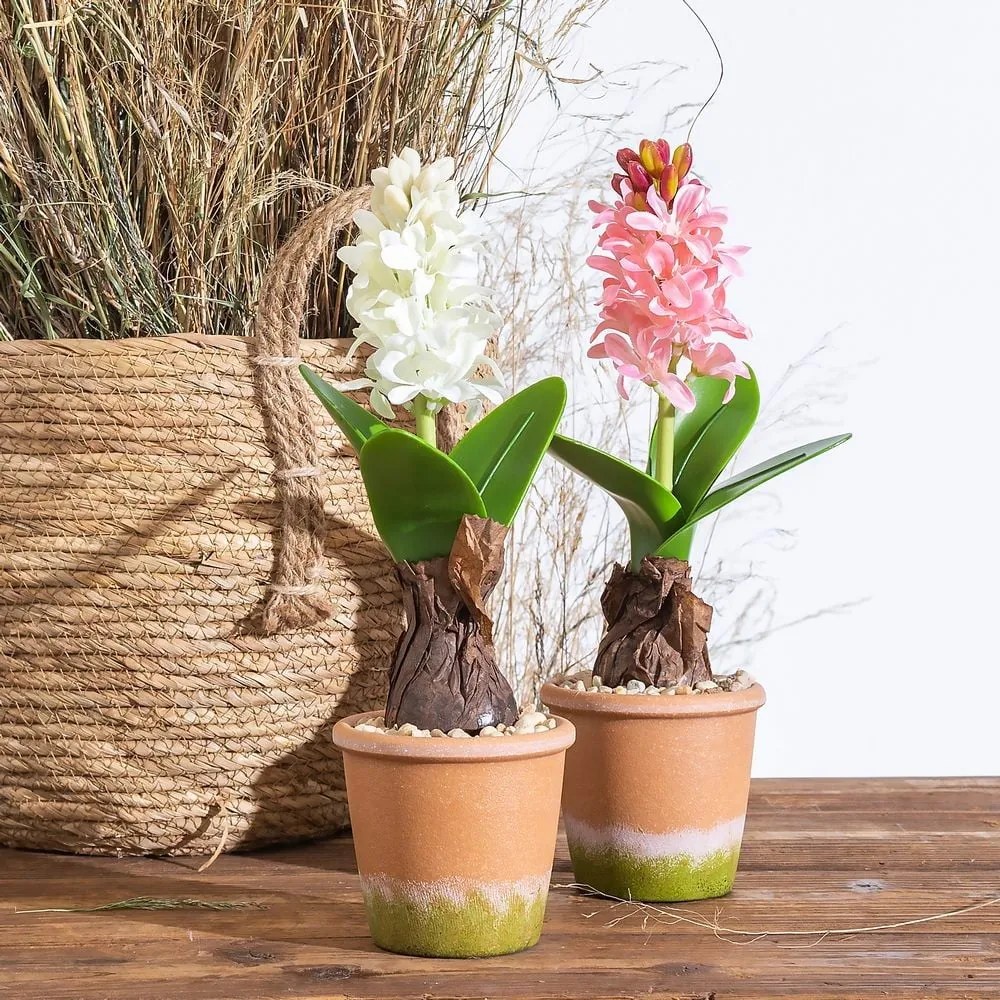 Изкуствено растение (височина 29 cm) Hyacinth – Ixia