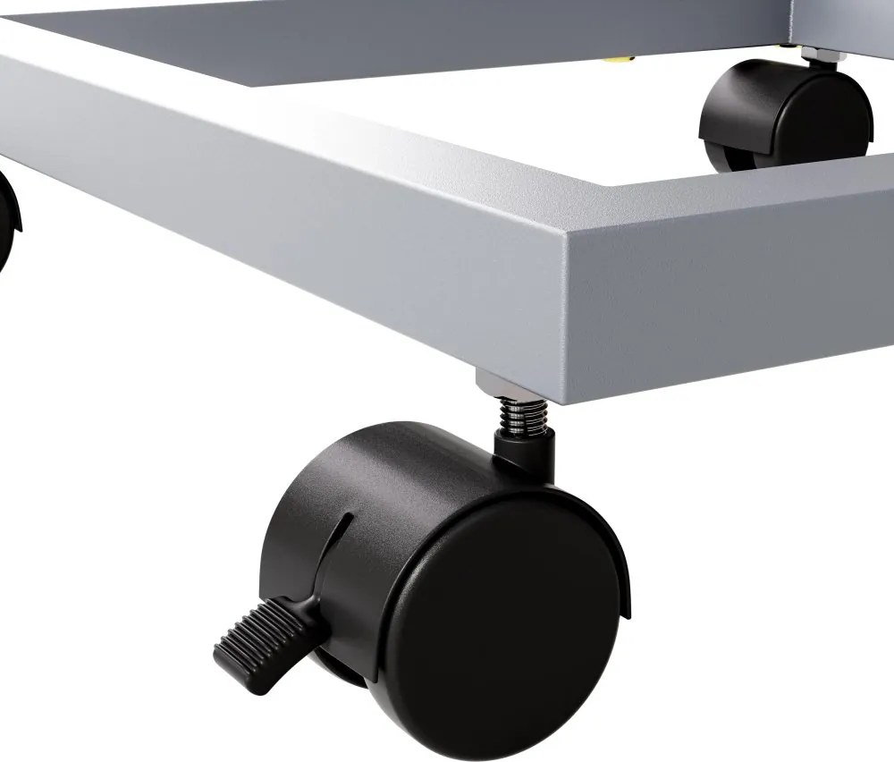 Странична масичка с WPC плоскост - 65,5 x 50 x 40 cm Кафяво