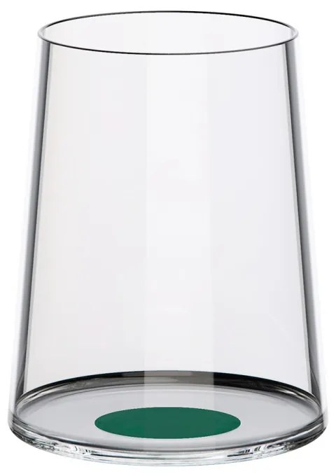 Комплект 2 бр кристални чаши за бяло вино Trebonn SplitGlass 2025123, 280 мл, Ø7.3x9 см, Модулна система, Зелен