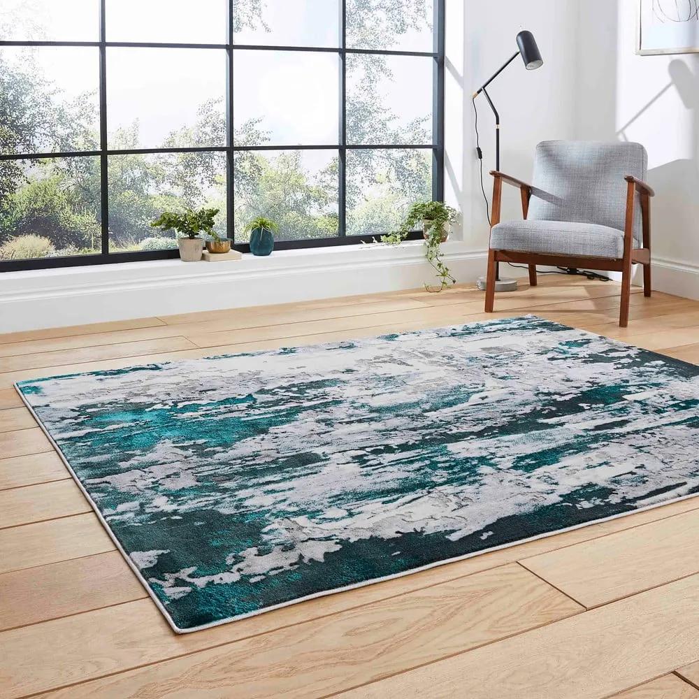 Сиво-зелен килим , 160 x 220 cm Apollo - Think Rugs