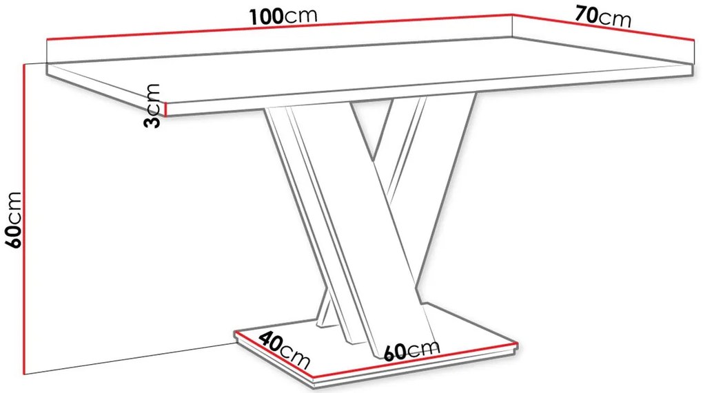 Холна маса Masiv Mini