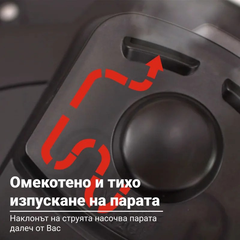 Мултикукър Instant Pot Duo Plus Whisper Quiet 112307901, 1000 W, 5.7 л, 9 програми, Отложен старт, LCD дисплей, Черен