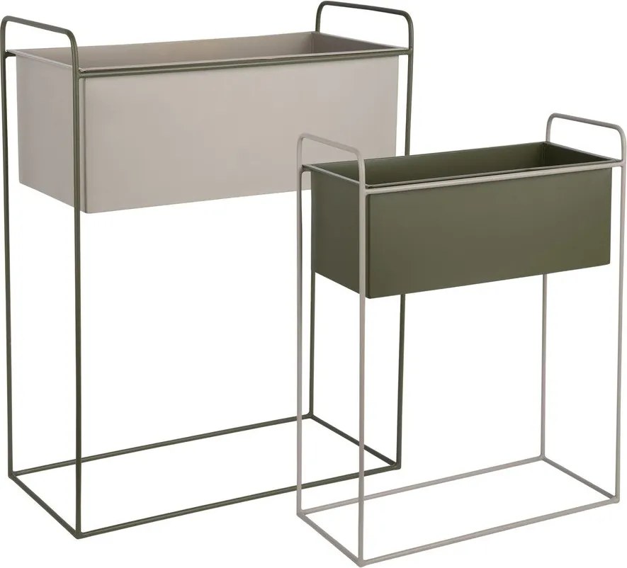 Метални стойки за цветя 2 бр. (височина 65 cm) Reina – PT LIVING