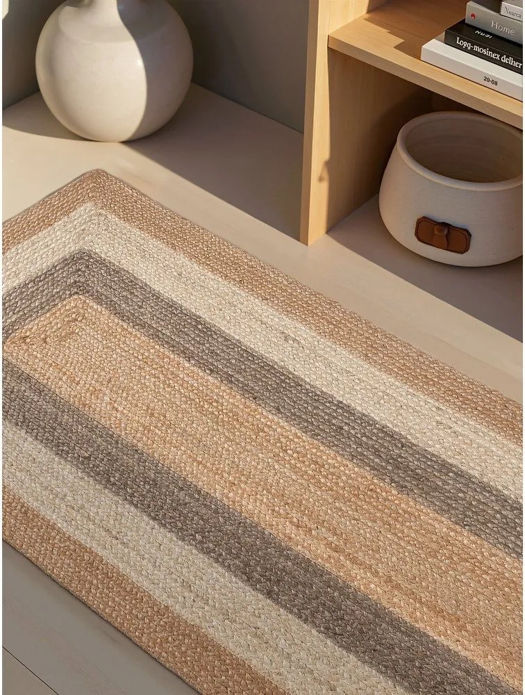 Двустранна/ръчно изработена ютена пътека 80x200 cm Juno – Hanse Home