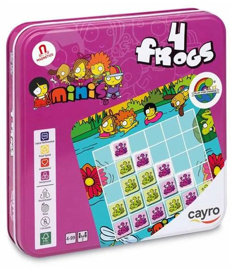 Игра Възпитание на Деца Cayro Frogs 8 Части