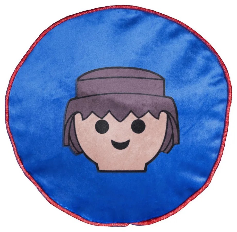 Кадифена детска възглавница Stripes – Playmobil
