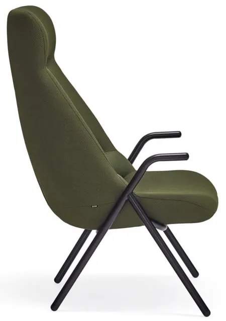 Зелен фотьойл , височина 114 cm Dins - Teulat