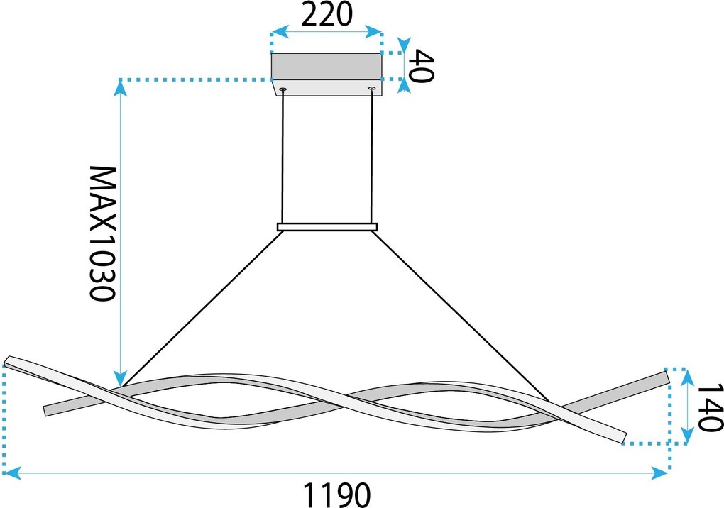 Лампа LED LHJ020-CP BLACK