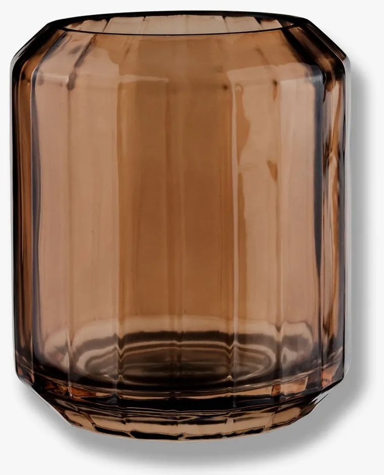 Кафява стъклена чаша за четки за зъби Vision – Mette Ditmer Denmark