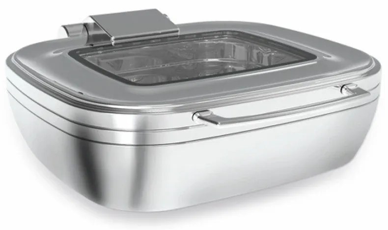 Horecano - Иноксово Бен Мари с прозрачен капак GN2/3 5,5л 48,5x54x16,5см (57011032)