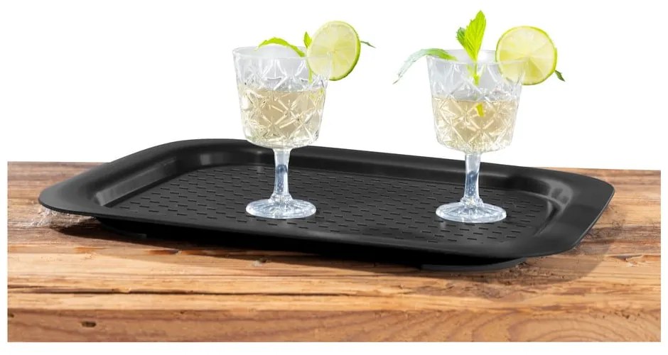 Черна табла за сервиране Black Outdoor Kitchen - Wenko