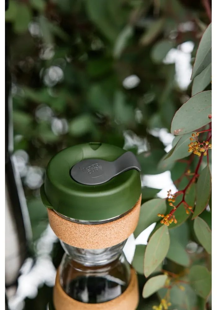 Зелена чаша за път 340 ml Brew Cork Pine M – KeepCup